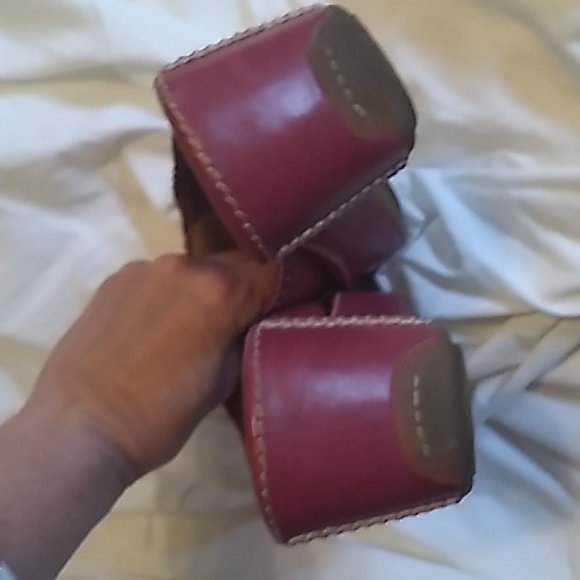 Women's Ariat red leather sandals size 8.5 EUC!!! - Picture 6 of 10